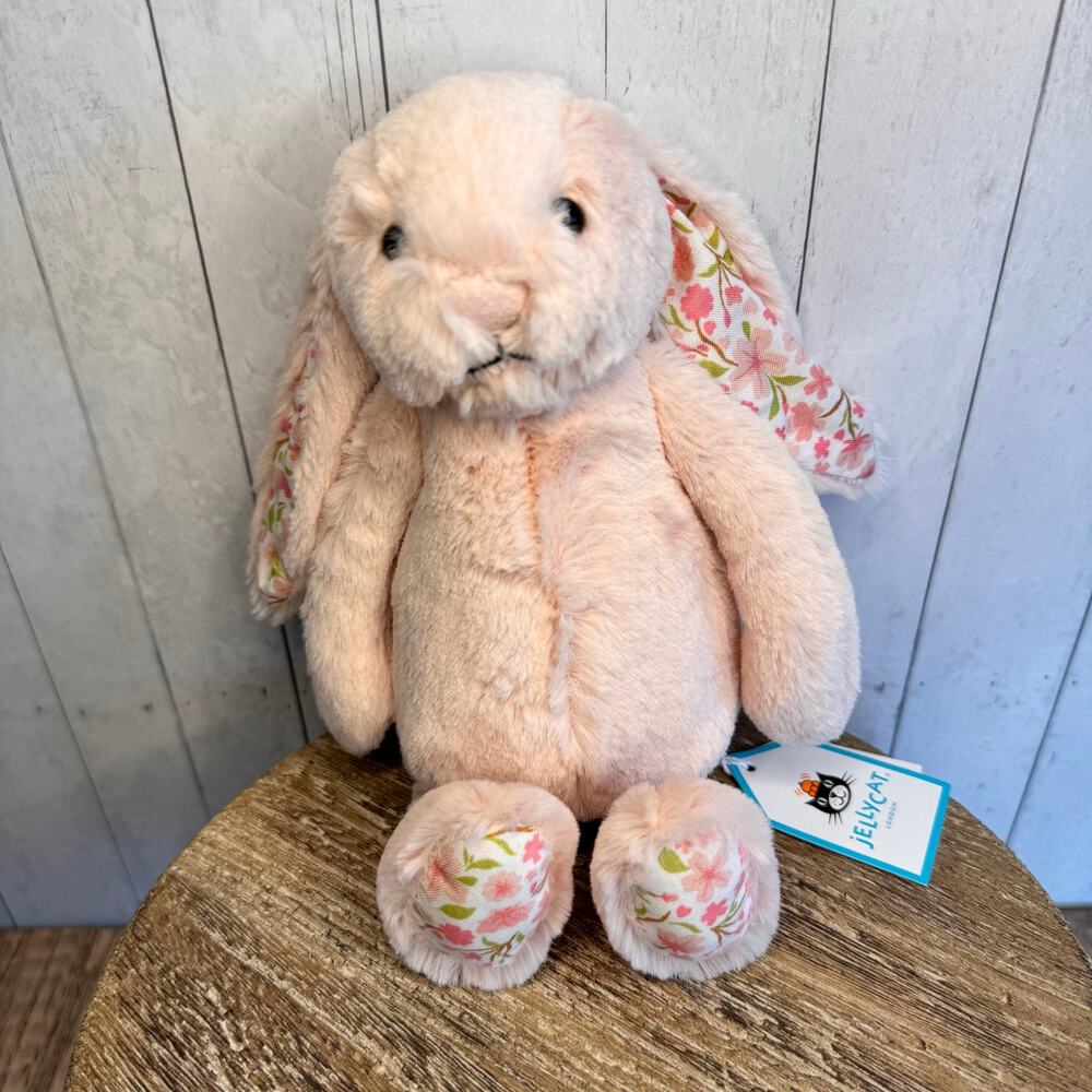 Jellycat Small Blossom Blush Bunny Cherry NEW! Authentic Jellycat